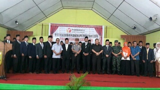 Bupati H.Mursini :Panwaslu Harus Kerja Keras,Tegas Dan Ikhlas