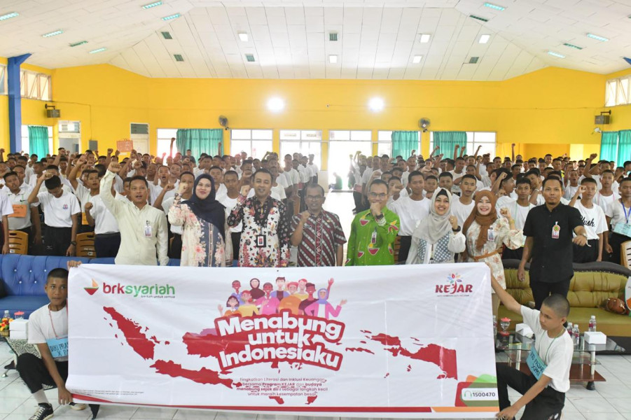 Diedukasi BRK Syariah, Ratusan Pelajar SMKN 3 Tanjungpinang Bakal Buka Rekening Tabungan Simpel