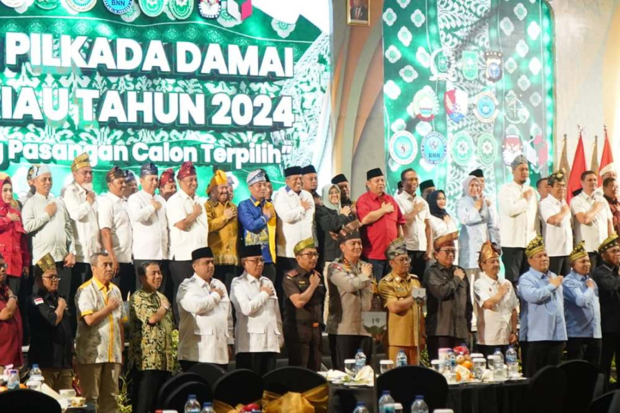 Sekda Arfan Apresiasi Deklarasi Pilkada Damai 2024