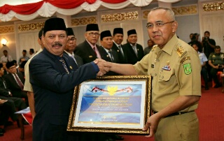 Pemkab Inhil Terima Anugerah WTP