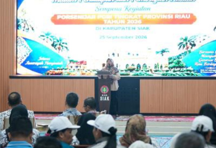 Borong 7 Medali Emas, Kontingen PGRI Siak Juara Umum PORSENIJAR Riau 2026