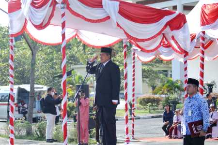 Peringatan Hari Sumpah Pemuda ke-94, Pemkab Siak Gelar Apel Bersama