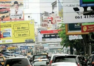 Beberapa Billboard di Pekanbaru Diduga Tak Miliki Izin
