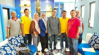 Respon Laporan Kader AMPG Terkait KTA PAN Syamsuar, SC Kunjungi PAN 