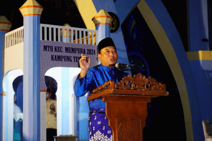 Husni Merza: Maknai MTQ ke-15 Kecamatan Mempura Sebagai Masyarakat Cinta Al Qur'an