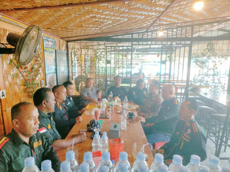 Bersama Ormas Ikatan Pemuda Minang Riau, Polsek Kandis Ajak Sukseskan Pilkada 2024