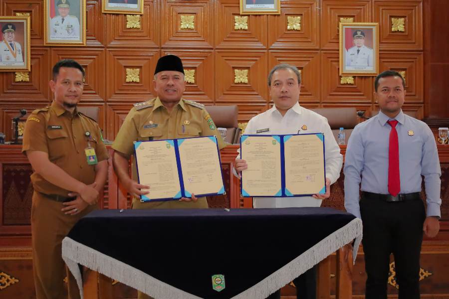 Cegah Terjadinya Penyimpangan Anggaran, Pemkab Siak Kembali MoU Bersama Kejari Siak