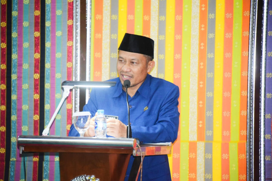 Bupati Sampaikan Jawaban dan Penjelasan Atas Padangan Umum Dari 7 Fraksi DPRD Bengkalis