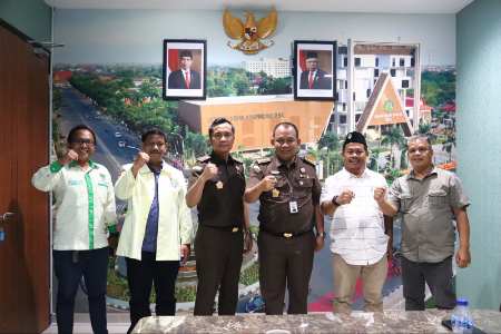 Organisasi Pemuda Katolik Komda Riau Kunjungi Kejati Riau