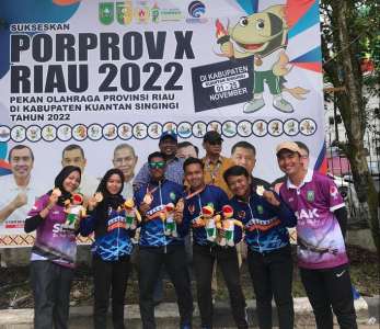 Atlet Siak Dulang Emas di Cabor Petanque