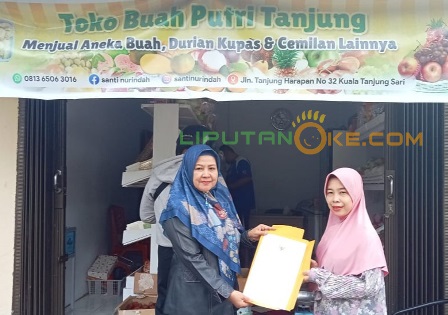 Beri Pelayanan Secara Gratis, Diskop dan UKM Inhil Datangi Pelaku UMKM Bantu Pembuatan NIB