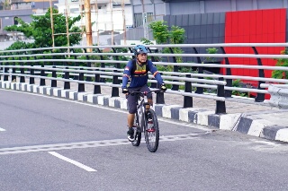 Pesepeda Keluar Jalur Akan Dikenakan Sanksi, Hati-hati!