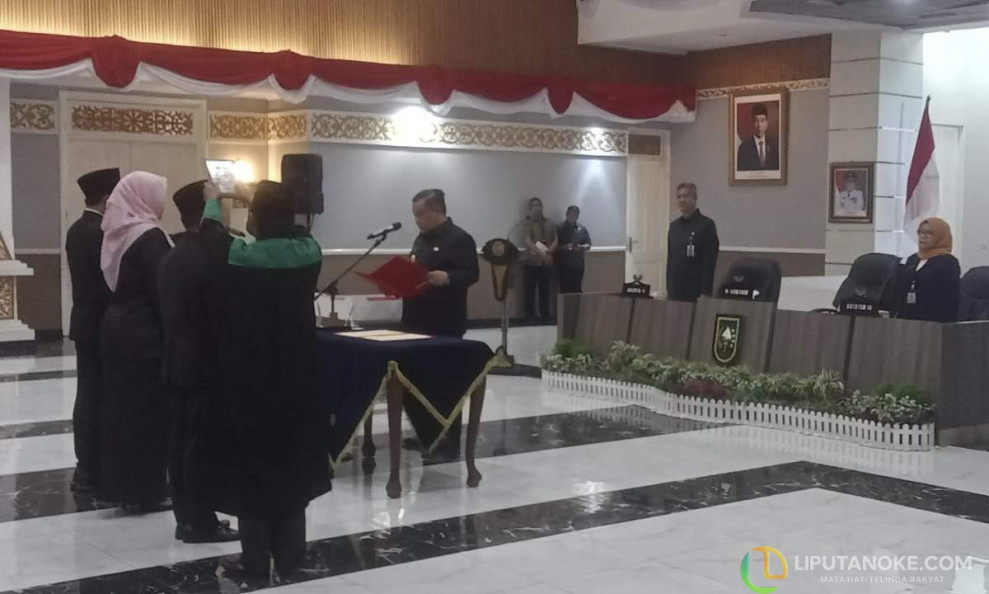 Lantik 3 Pejabat Eselon II, Pj Gubri: Jangan Terlibat Masalah Hukum, Malu Kita