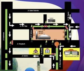 Ada Tabligh Akbar di Masjid Raya Annur, Hindari Jalan Ini Jika tak Ingin Kena Macet