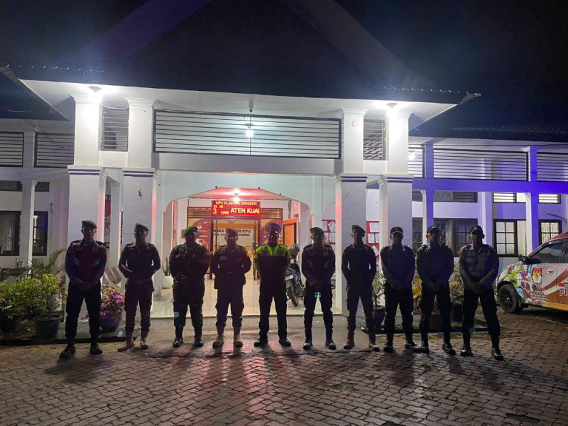 Jelang Pilkada, Satgas Preventif Polres Kuansing Gelar Patroli Blue Light