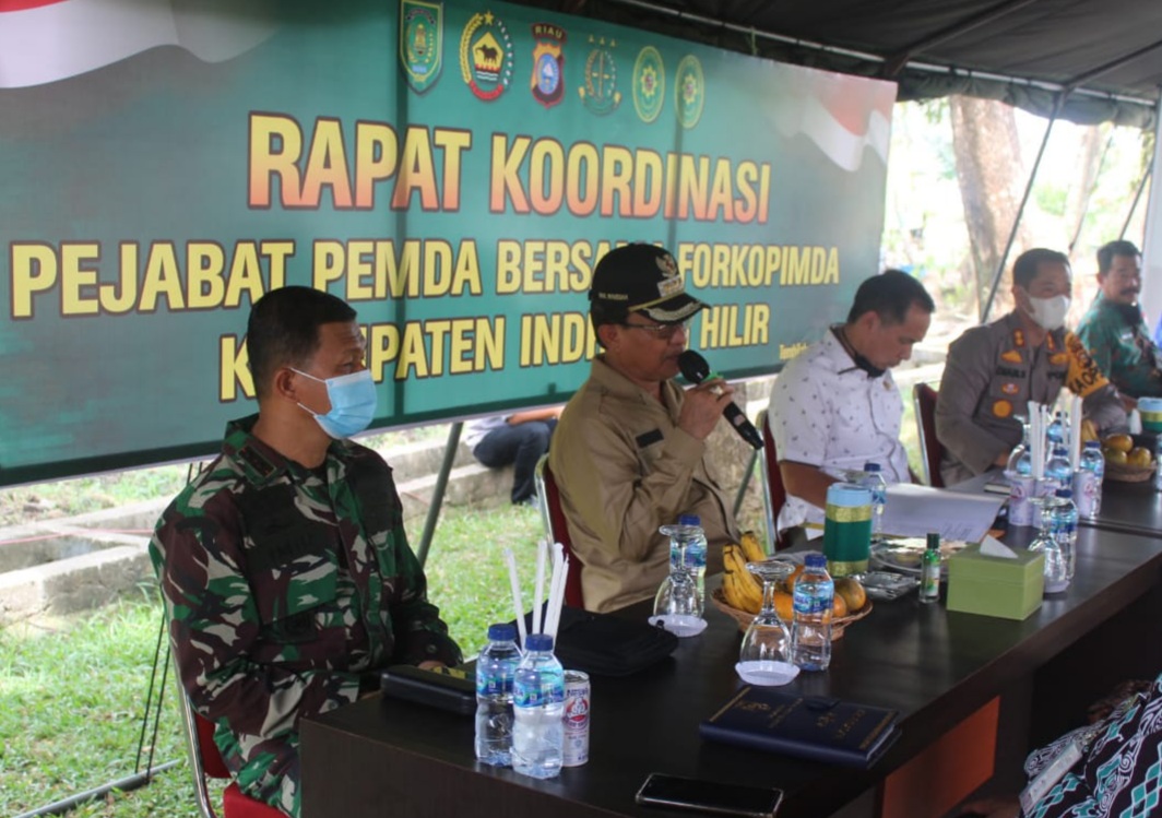 Pemkab Inhil Gelar Rapat Bahas Persiapan Pembelajaran Tatap Muka Terbatas