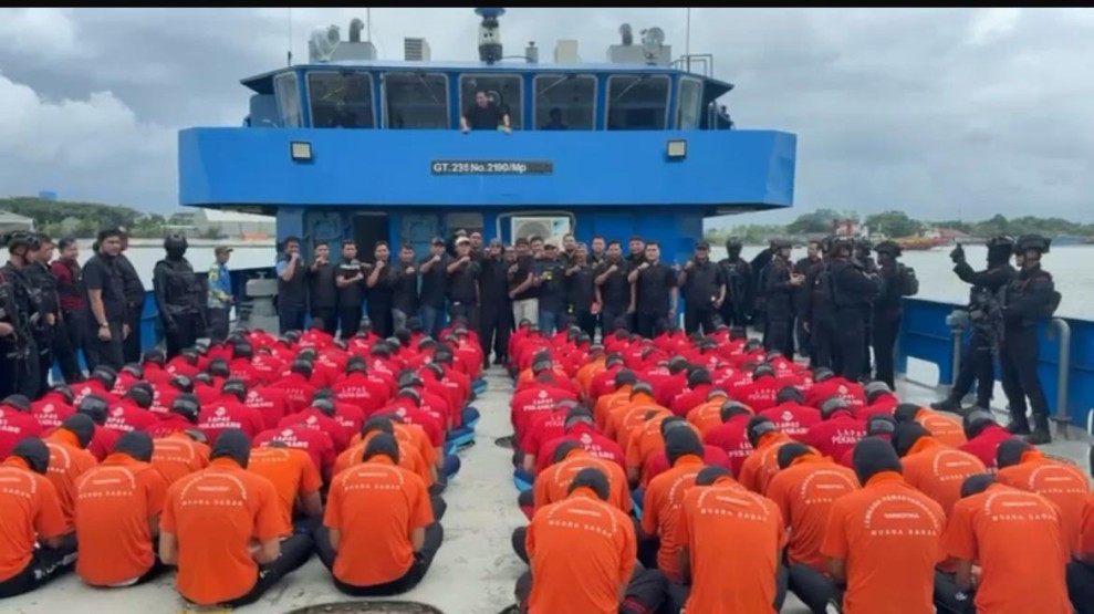 Ratusan Warga Binaan Risiko Tinggi Dipindahkan ke Nusakambangan, Ditjenpas Perkuat Lapas Bersih dan Aman