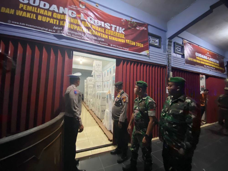 Sat Samapta Polres Kuansing Gelar Patroli Blue Light KRYD Dalam Rangka Operasi Mantap Praja Lancang Kuning 2024