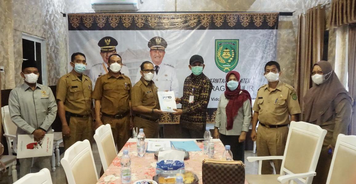 Dari Monev KI Riau, Kabupaten Inhil Perkuat PPID Desa dengan Perda