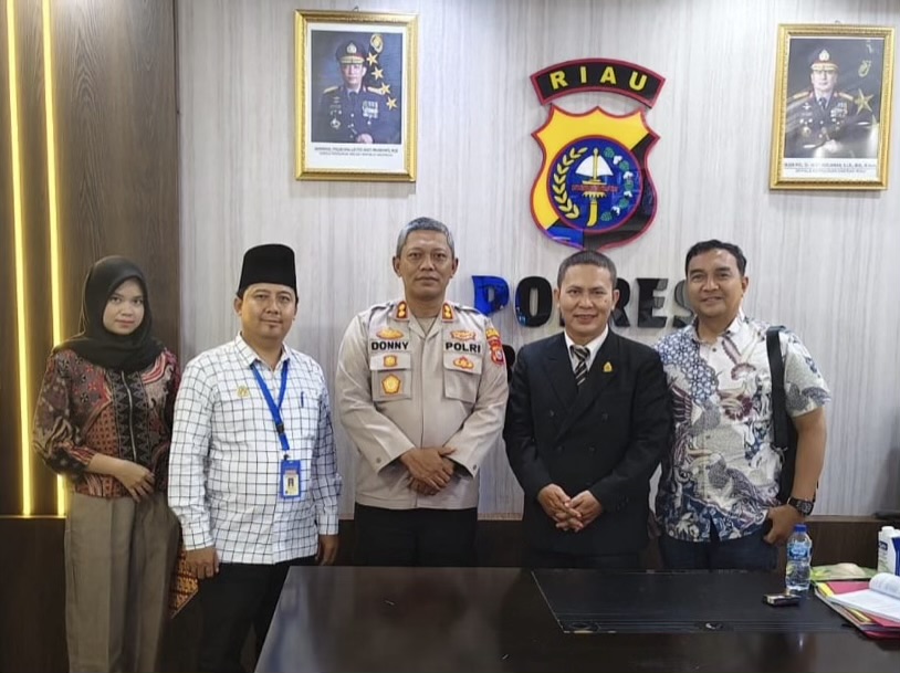 LBHK Markfen Justice Kembali Jalin Kerja Sama Bantuan Hukum dengan Polres Inhil