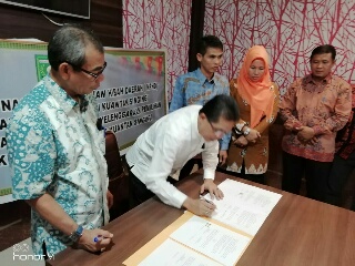 KPUD & Pemkab Kuansing Sepakati Dana Hibah Pilkada Rp 29.4 Milyar