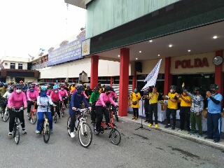 Tingkatkan Imunitas, Forkopimda Riau Gowes Bersama 