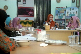 Sekaligus Silaturrahmi, Zulaikhah Pimpin Rapat Evaluasi TP PKK Inhil