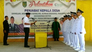 Selain Tuntaskan Pekerjaan, Pjs Bupati Inhil Minta Pj Kades Fokus Pilkada Serentak