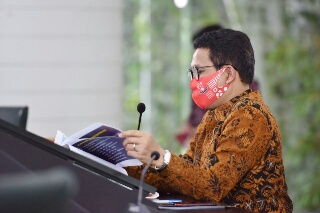 Kemendesa PDTT RI Programkan Satu Orang Empat Masker 